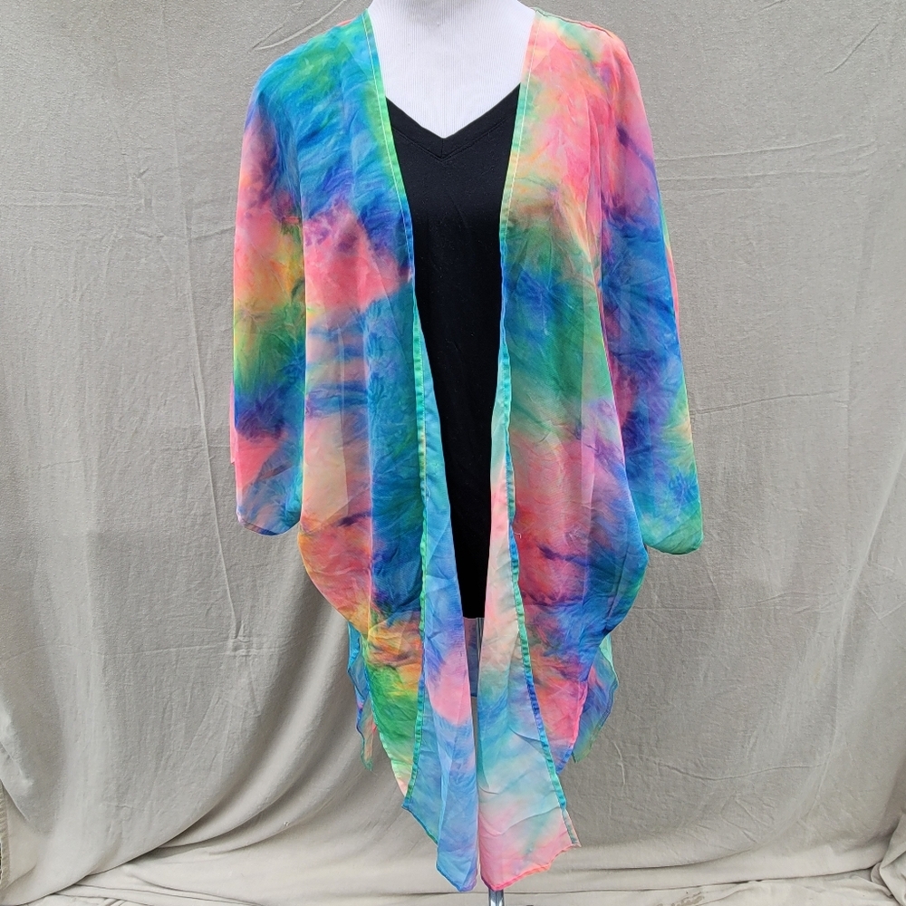 I Heart Raves Rainbow Cover-up One Size
